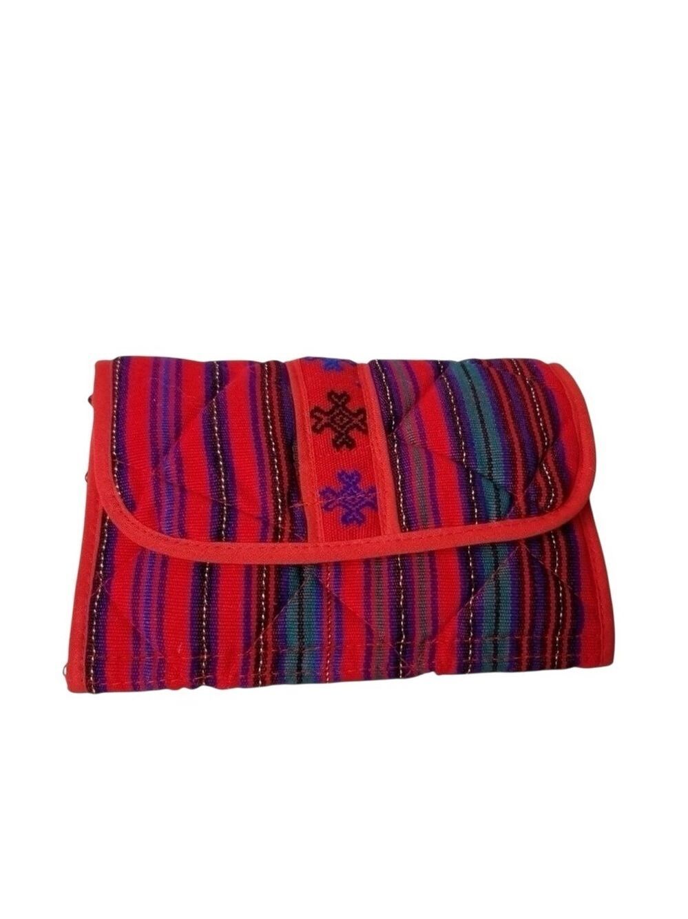 Lily Striped Multi-Colored Wallet‎